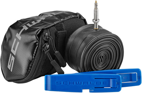Schwalbe Touring SV17 zadeltas incl. bandenlichter &amp; 28" fietsbinnenband