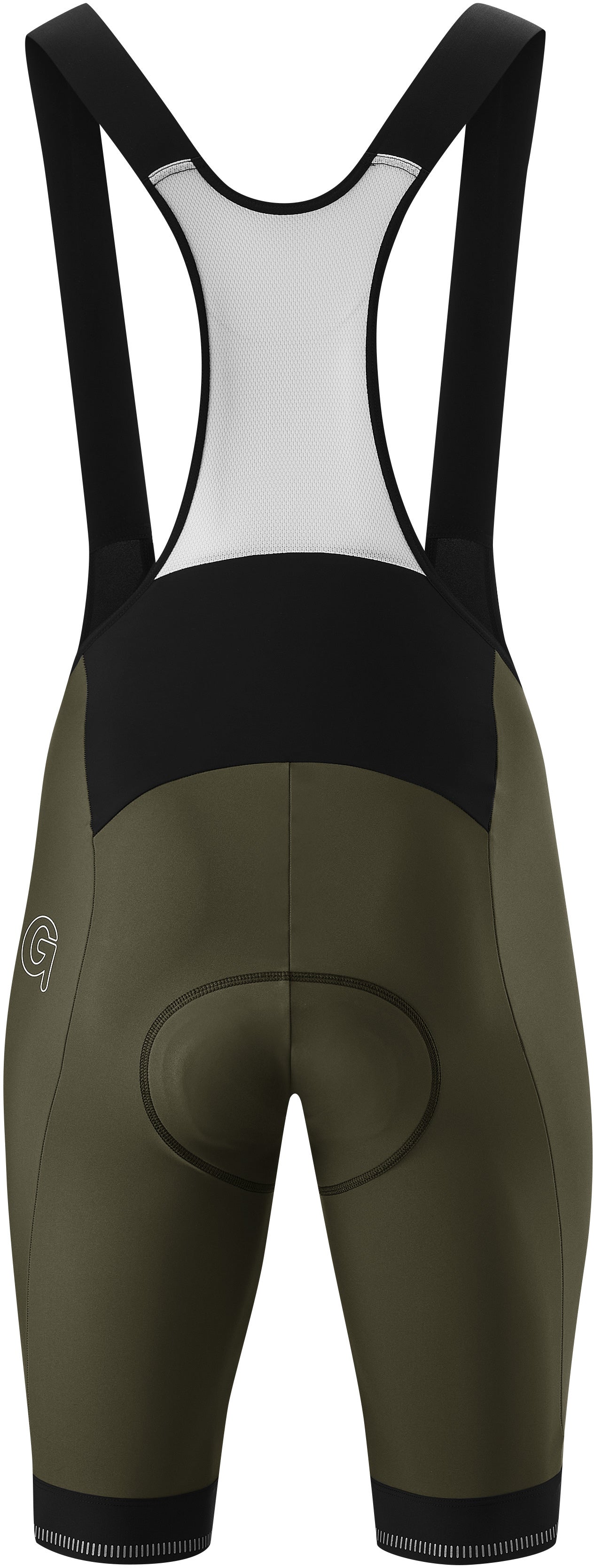 Gonso Sitivo dragershort met groen zitkussen heren olijf
