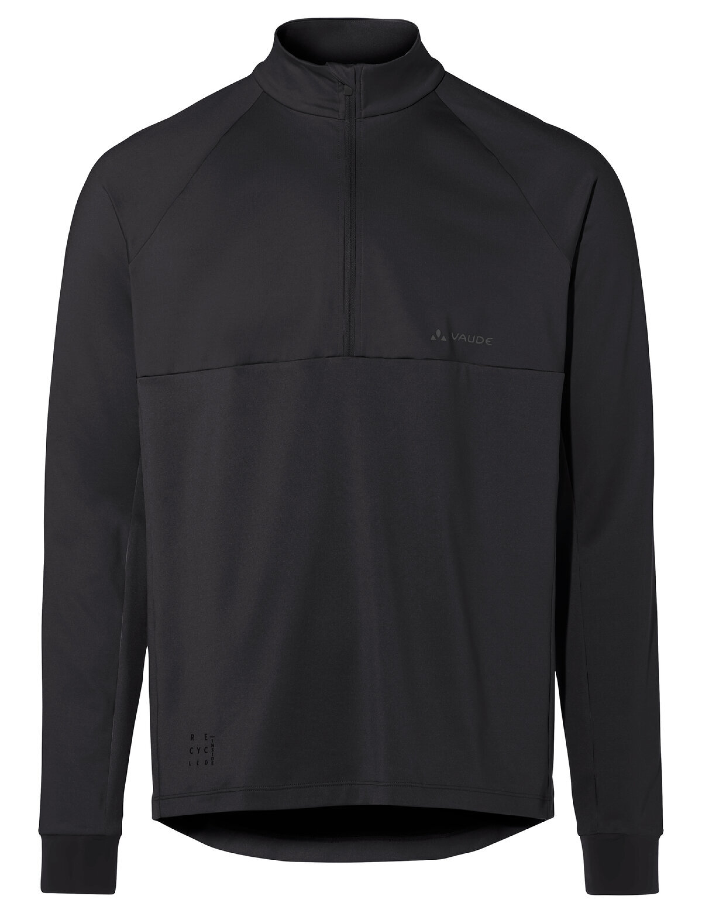 VAUDE Heren Qimsa Halfzip LS Shirt zwart