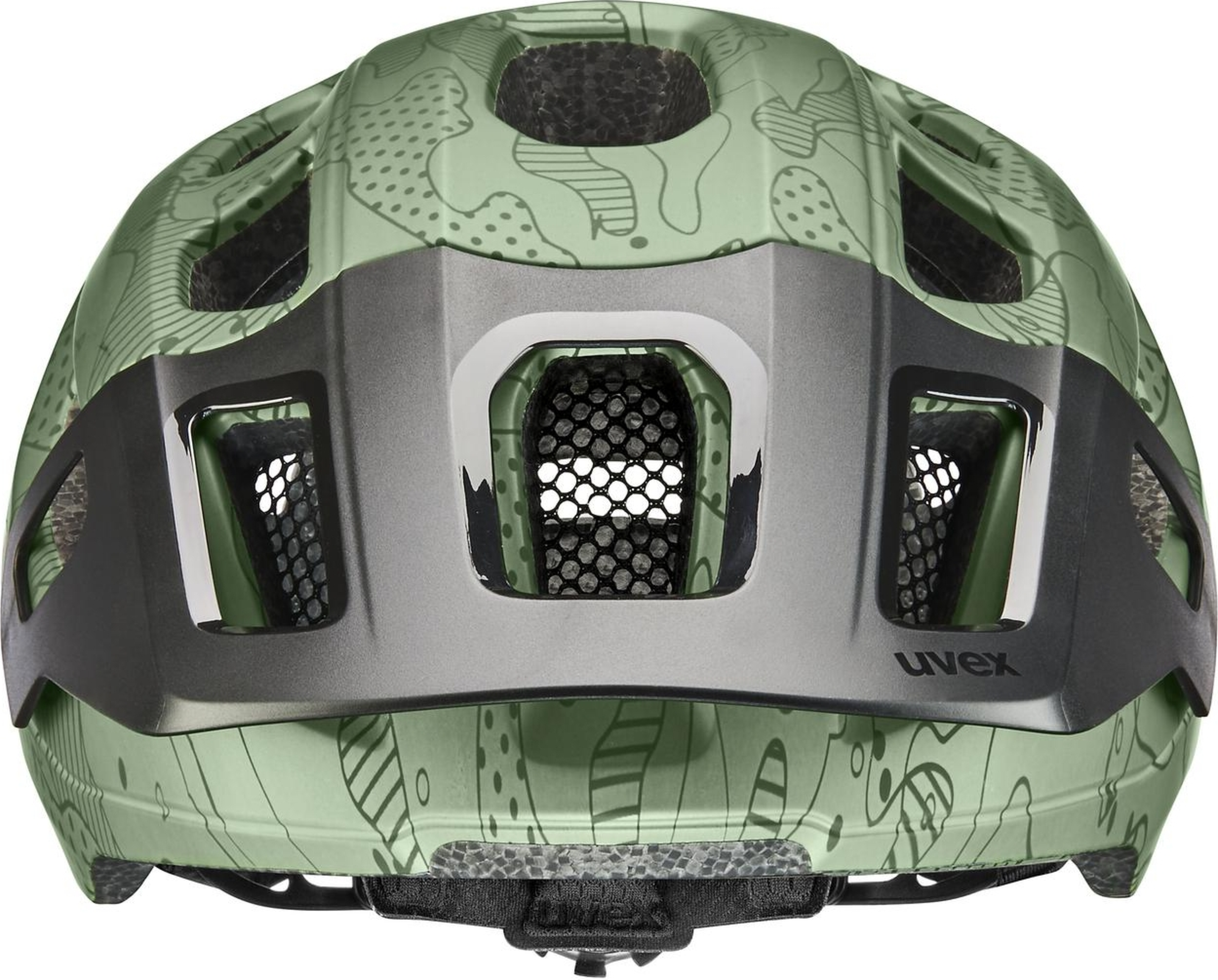 uvex React Jr. kinderhelm Moss Green Altimeter mat