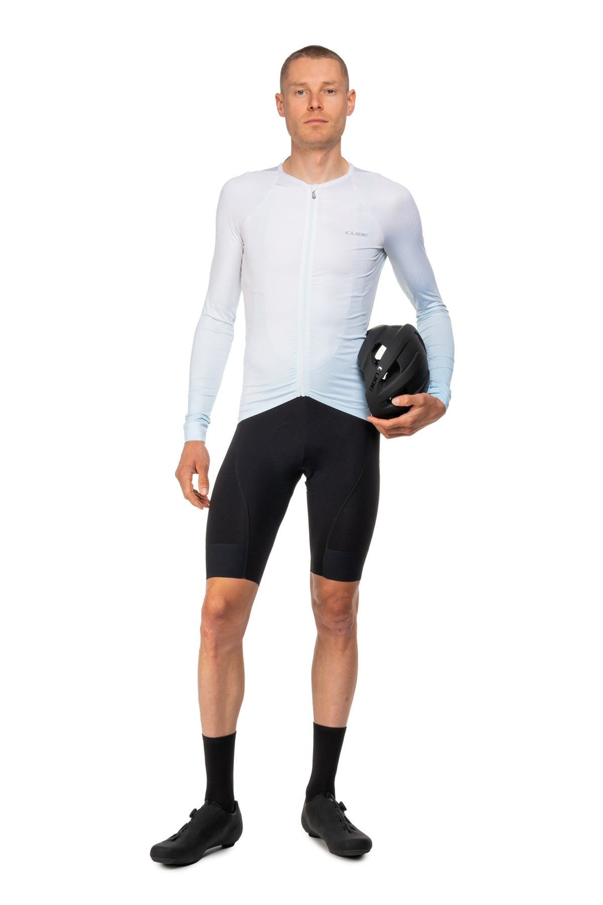 Cube ROAD/XC UV-beschermend shirt lange mouw turquoise