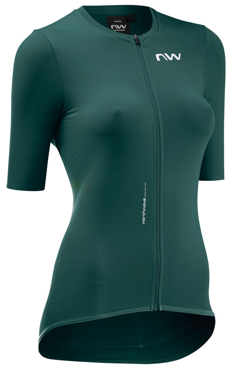 Northwave Essence Jersey Korte Mouw Petrolium