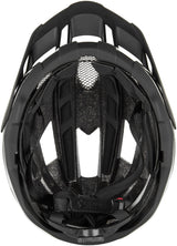 CUBE helm QUEST glanzend iridium zwart