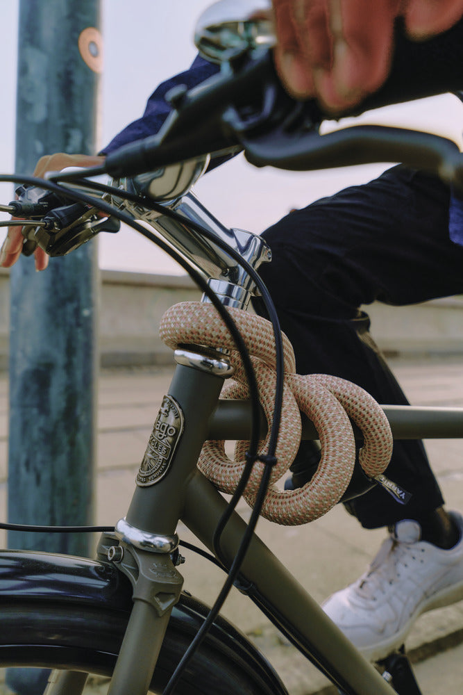 Abus Yarnit 4004K kettingslot zandsteen