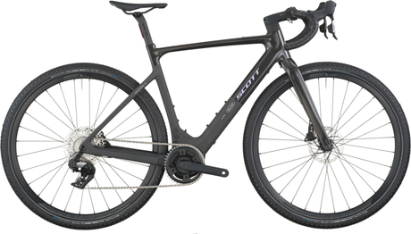 Scott Solace Gravel 30 carbon zwart