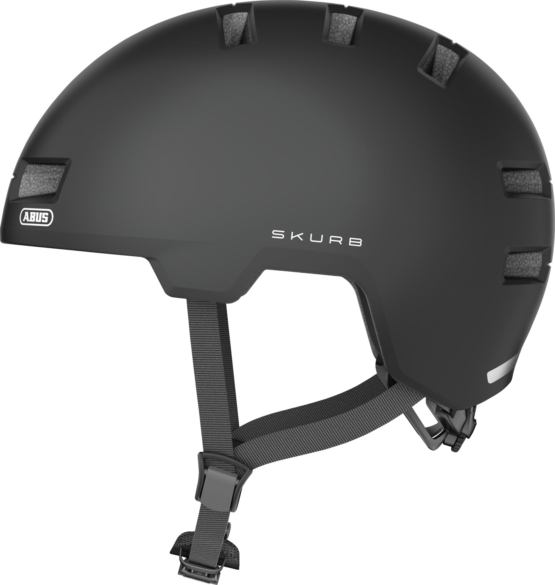 Abus fietshelm Skurb velvet black