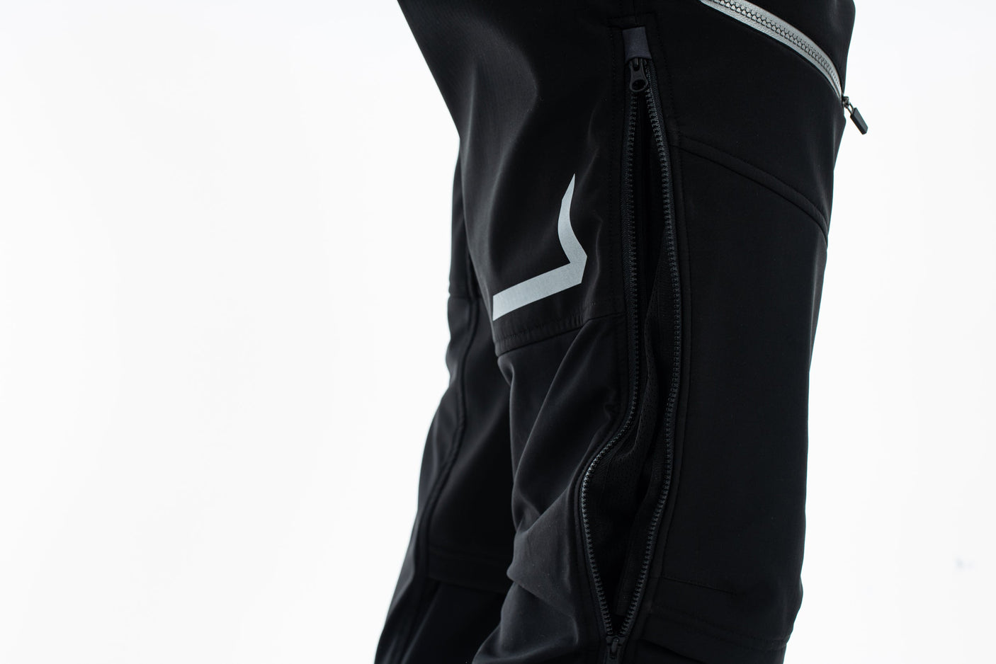 CUBE BLACKLINE softshellbroek lang 365