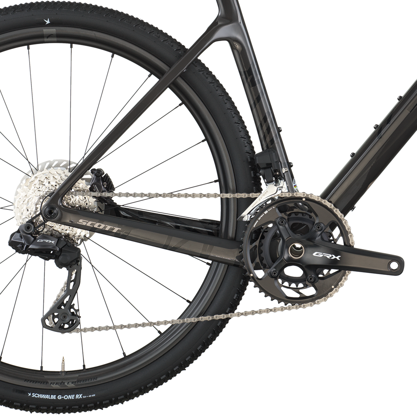 Scott Addict Gravel 15 carbon zwart