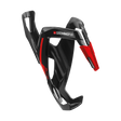 Elite Custom Race Plus bidonhouder black glossy/red graphic