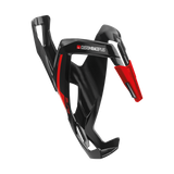 Elite Custom Race Plus bidonhouder black glossy/red graphic