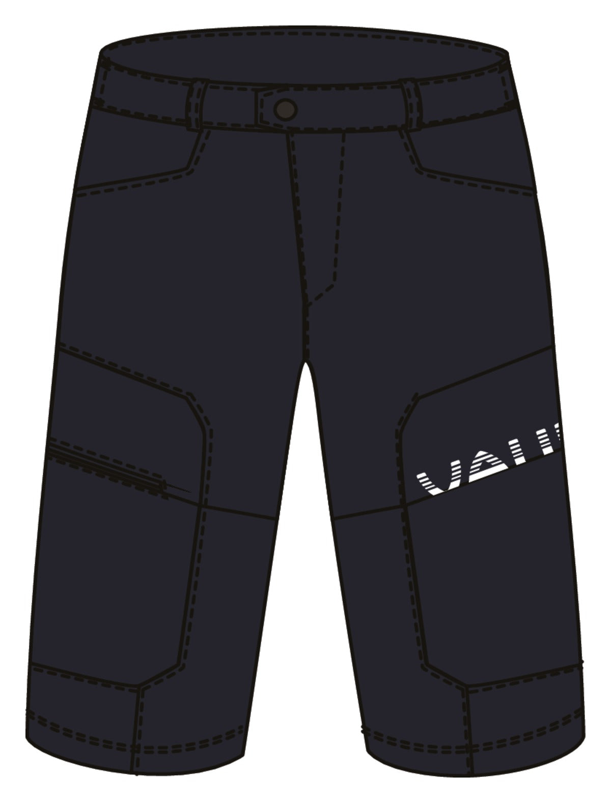 VAUDE Altissimo III Shorts Heren zwart