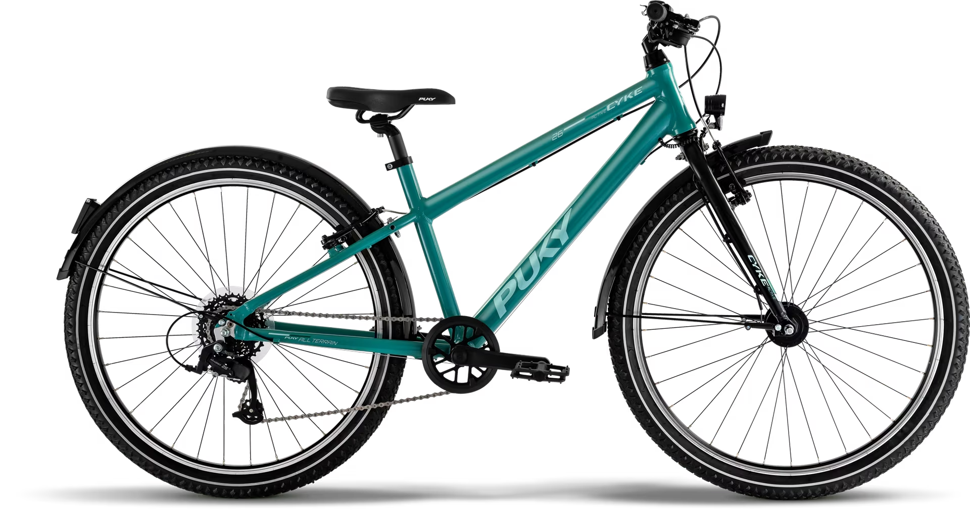 PUKY CYKE 26-8 ACTIVE turquoise/zwart (2025)
