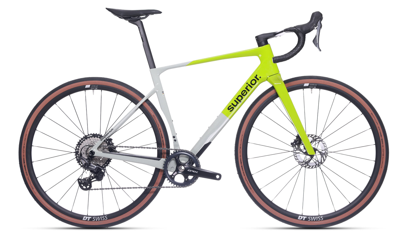 Superior XR 9.7 GR Gloss Grijs / Racing Geel