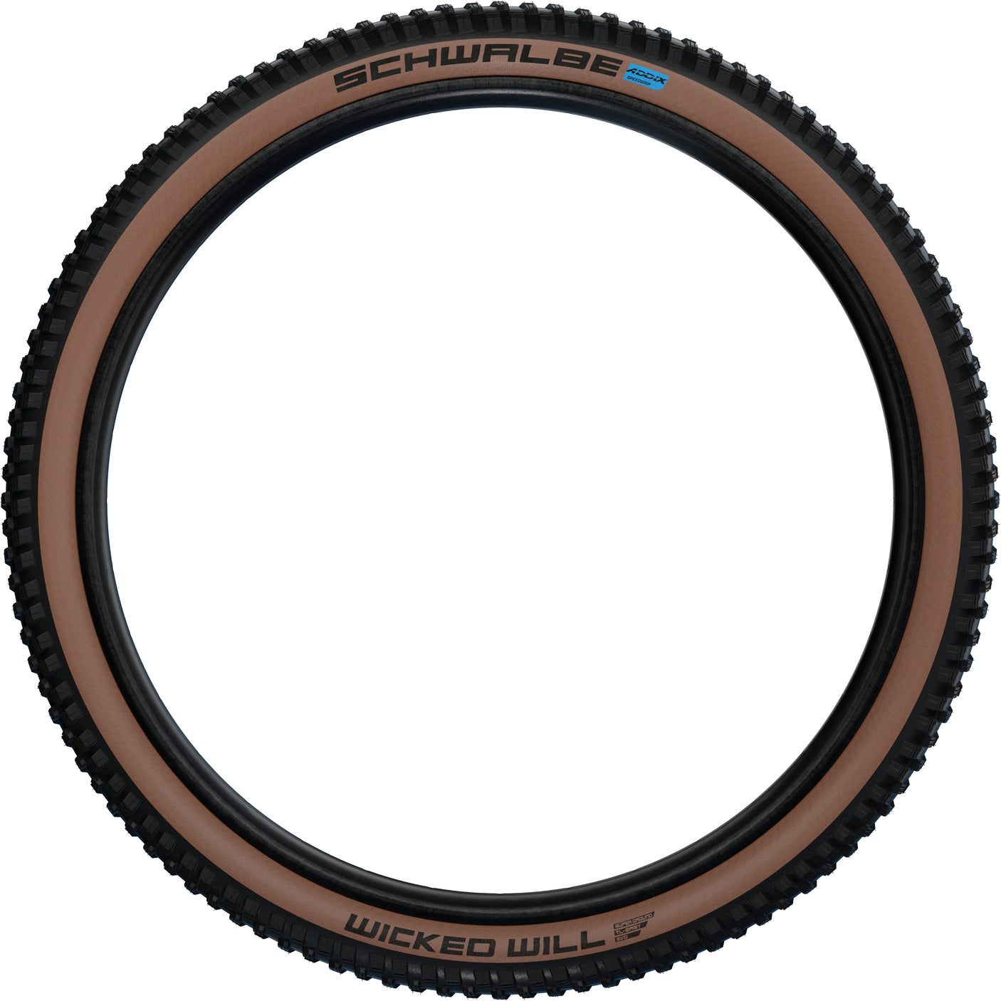 SCHWALBE Wicked Will Super Ground Faltreifen 27.5x2.40" Addix Speedgrip TLE schwarz/braun