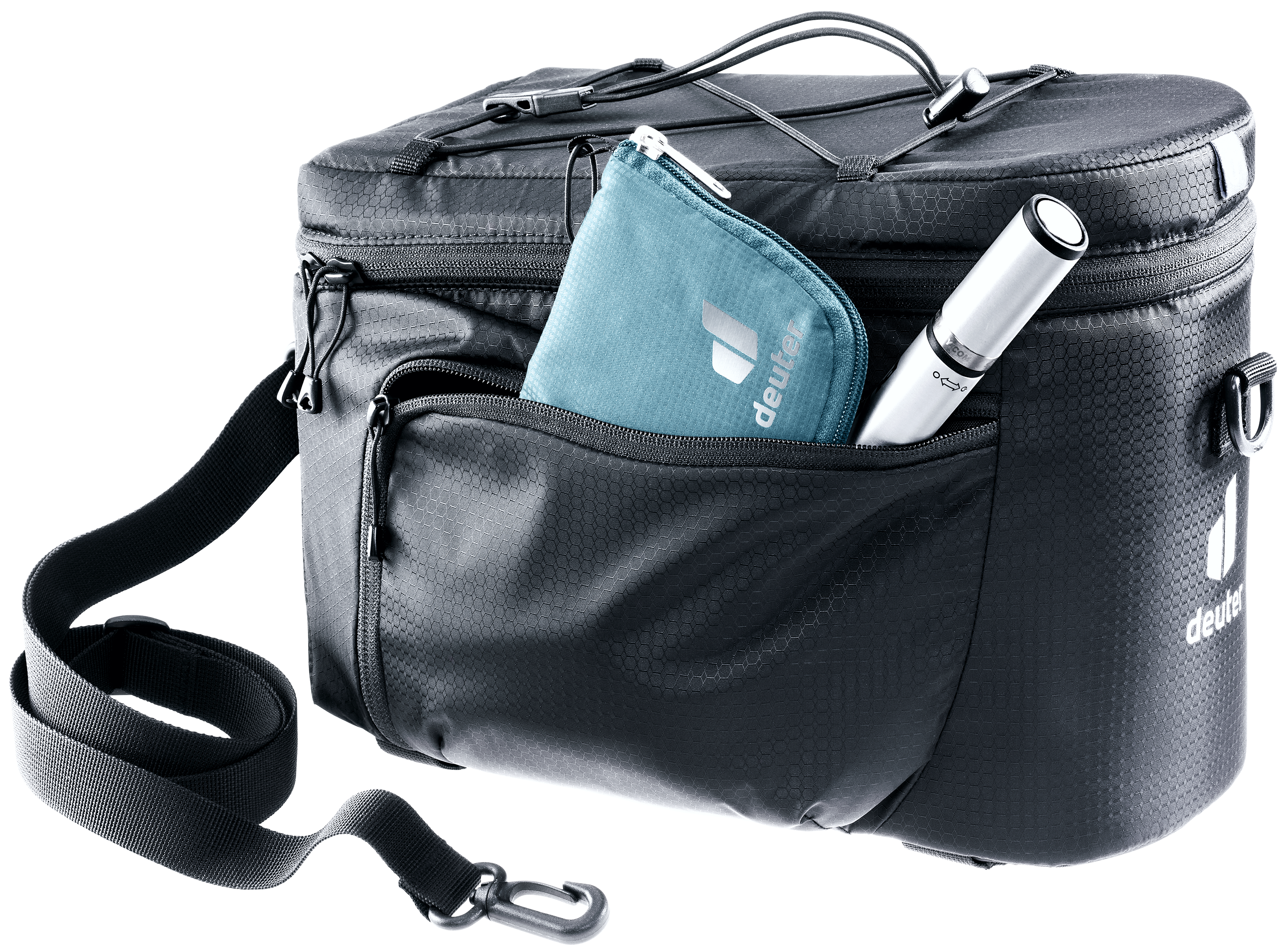 deuter Rack Bag 10 bagagedragerzak black