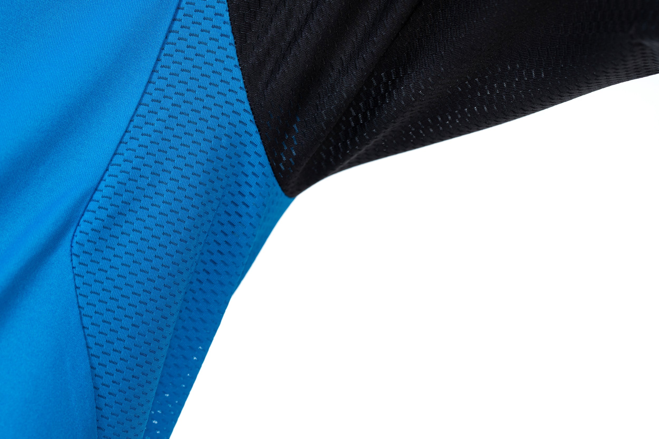 CUBE TEAMLINE jersey met ronde hals en korte mouw zwart'n'blauw'n'rood