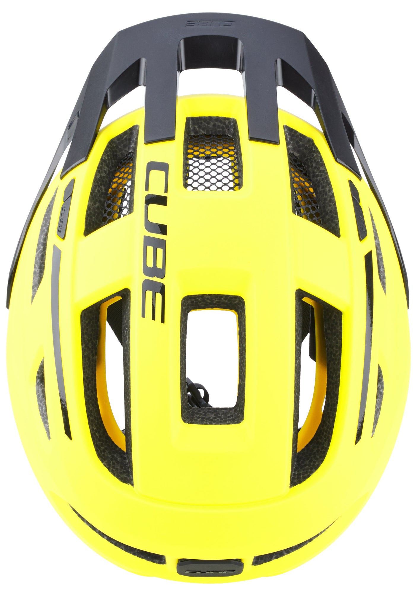 CUBE Helm FLEET geel