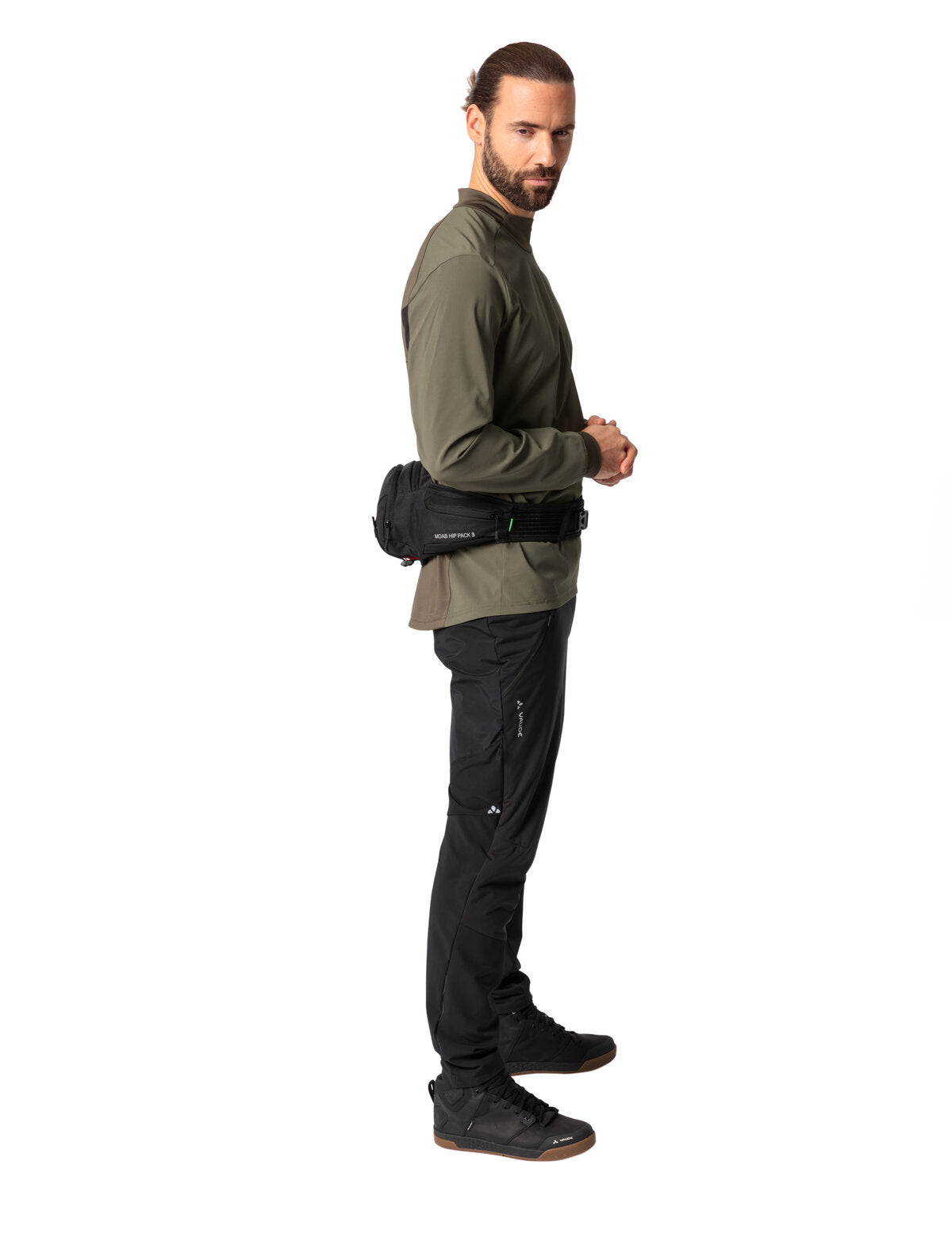 VAUDE All Year Moab Sweater heren kaki