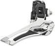 Shimano GRX FD-RX400 Voorderailleur 2x10 aanlas zwart/zilver