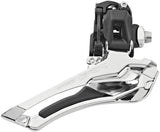 Shimano GRX FD-RX400 Voorderailleur 2x10 aanlas zwart/zilver