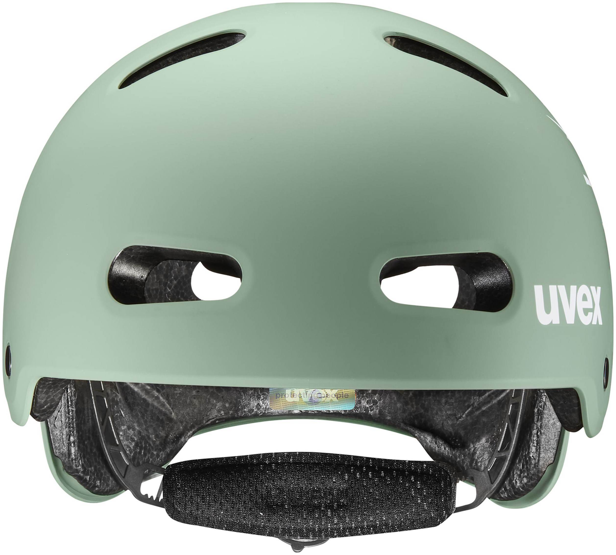 uvex Kid 4 Style bam moss groen-papaya mat