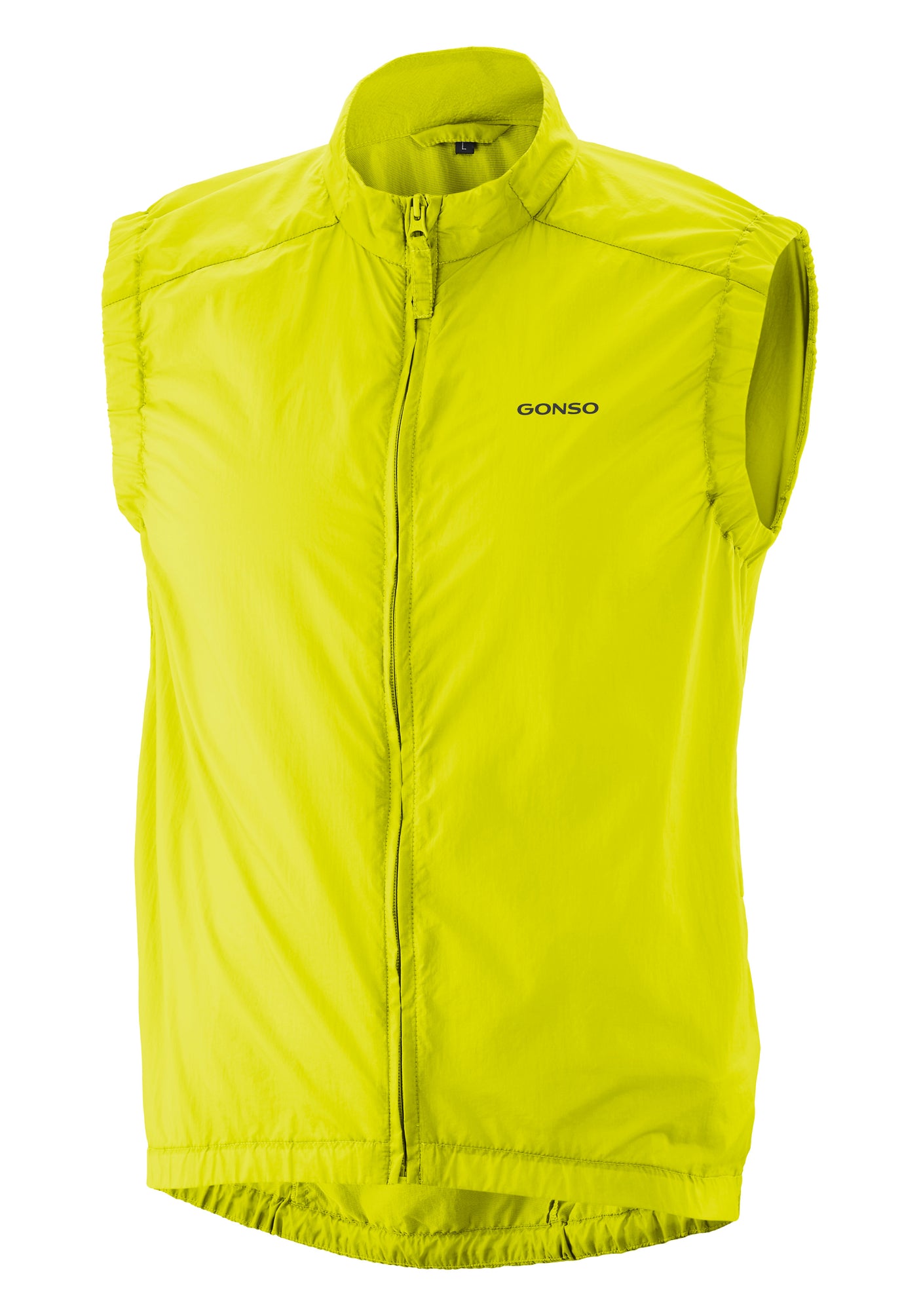 Gonso Adventure Vest Wind Heren safety yellow