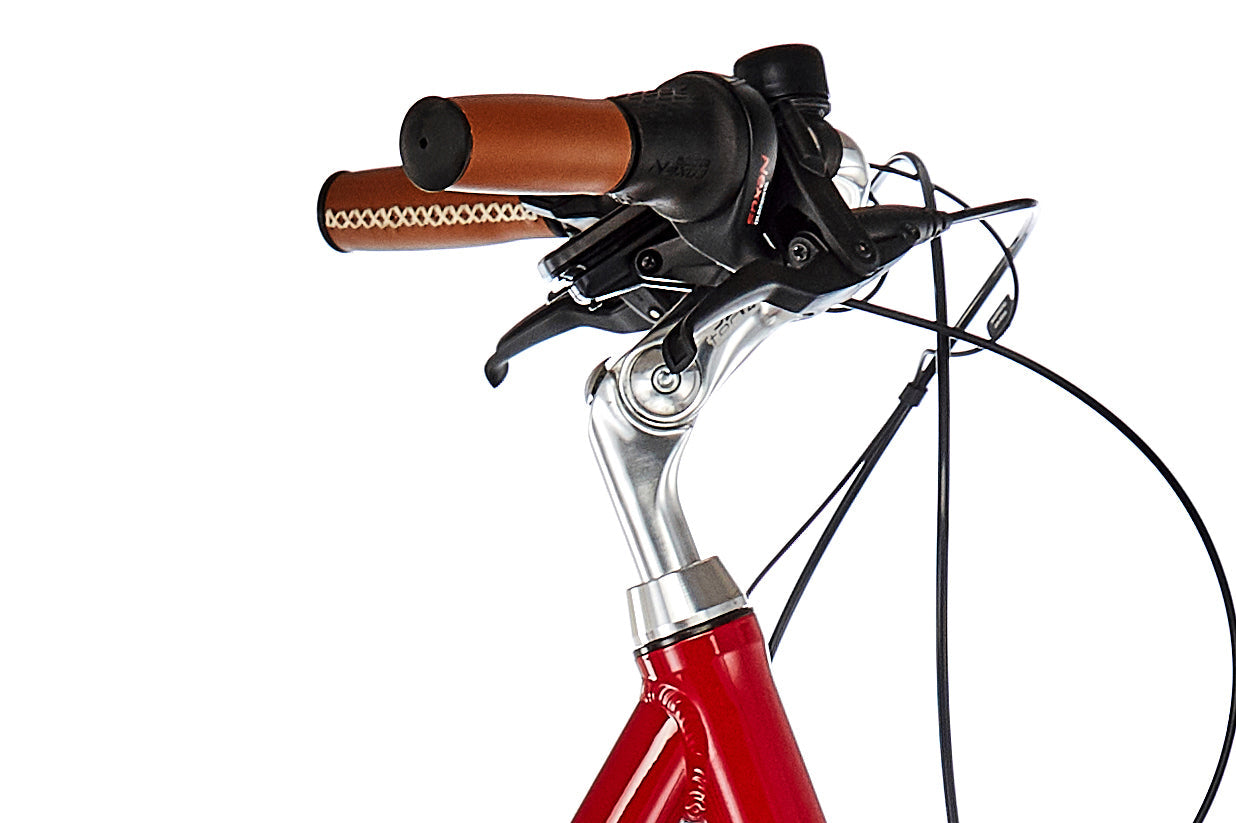Ortler E-Summerfield Trapez 7-speed rood