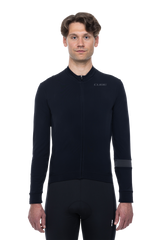 CUBE BLACKLINE shirt lange mouwen black heren