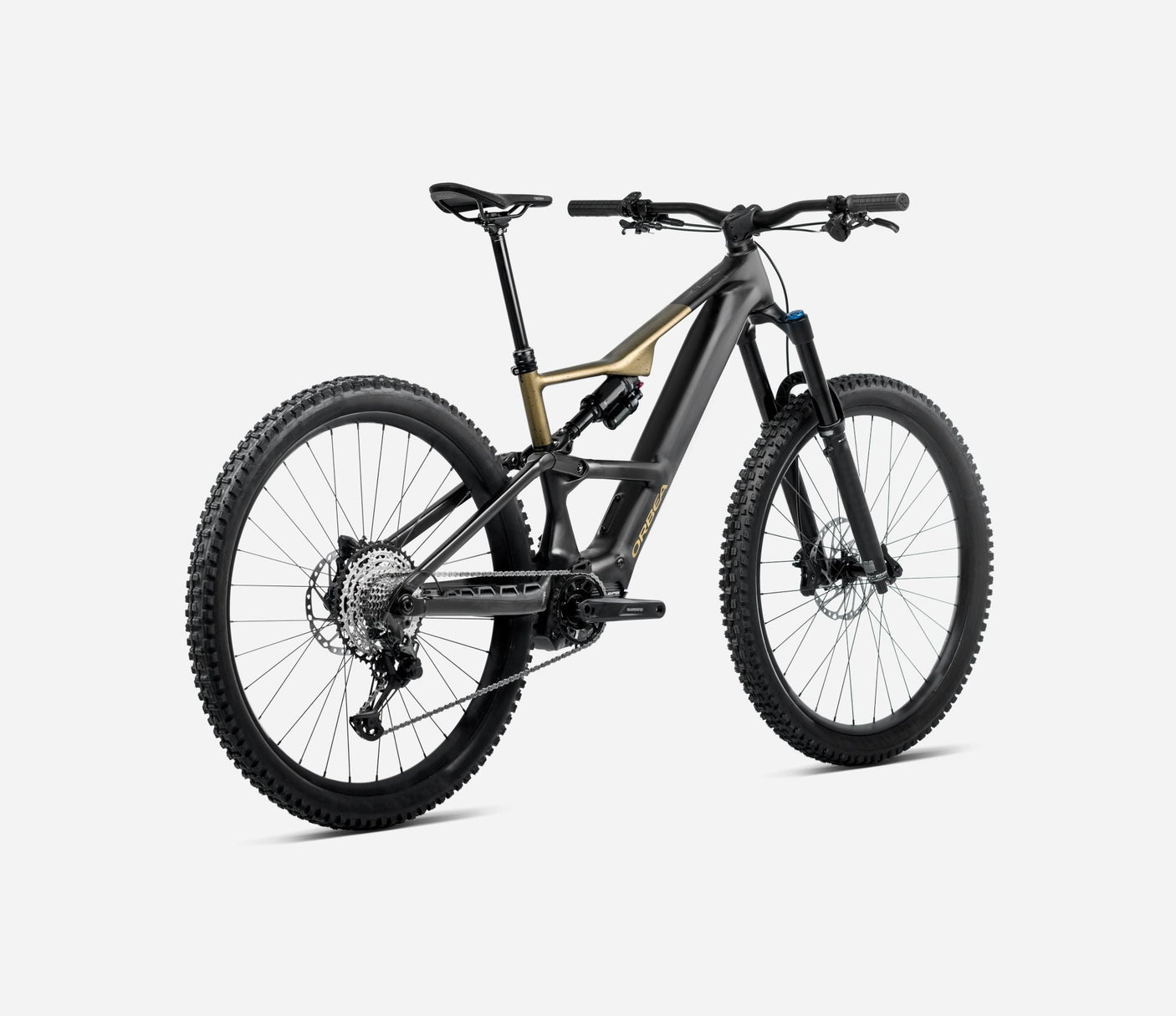 Orbea RISE LT H20 Diamond Black-Splash Olijfgroen Mat (2025)