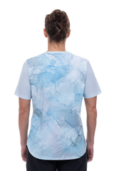 CUBE ATX WS Korte mouw ronde hals jersey marble