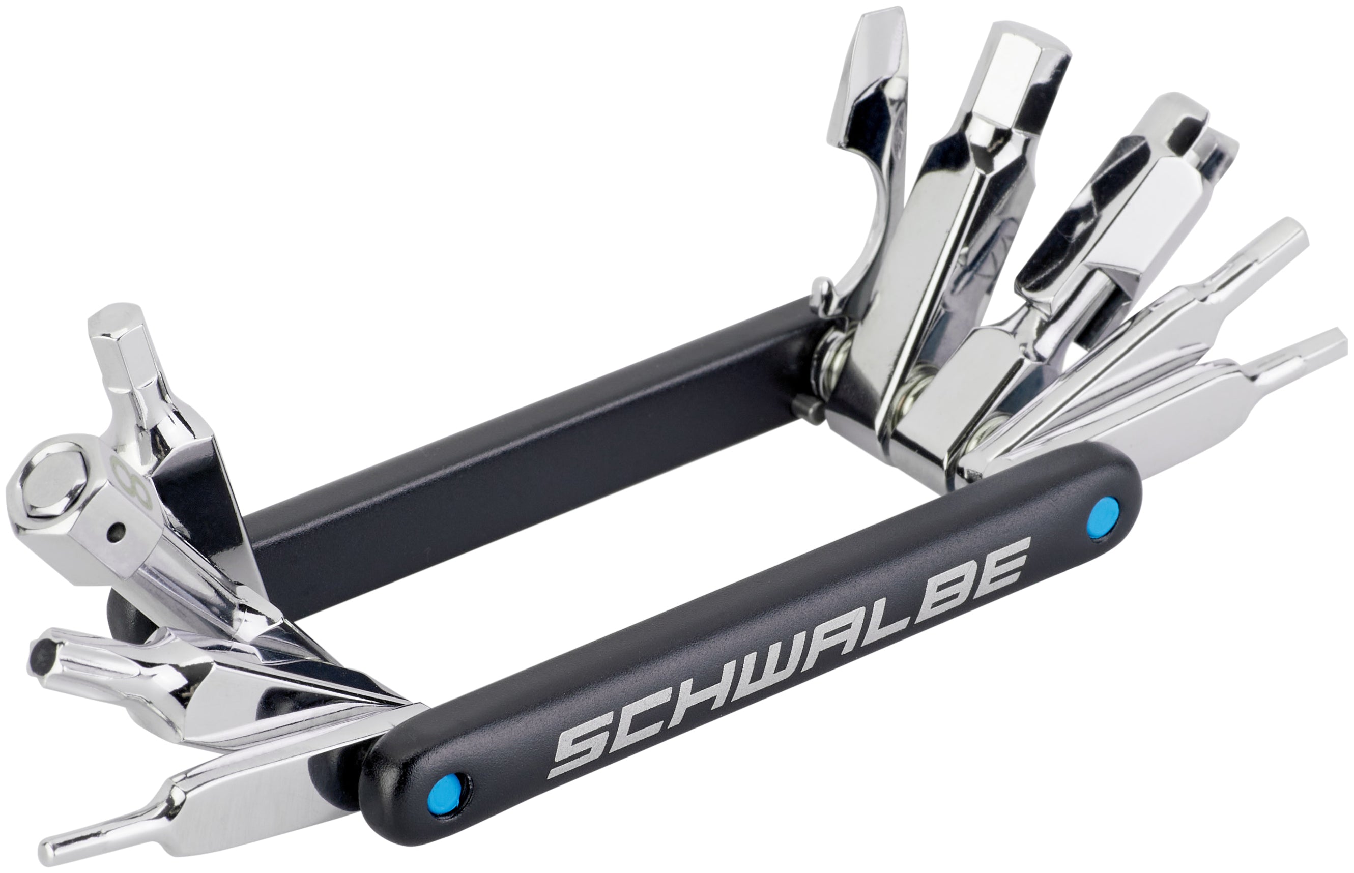 Schwalbe Multitool 2.0 incl. ventielgereedschap zwart/zilver