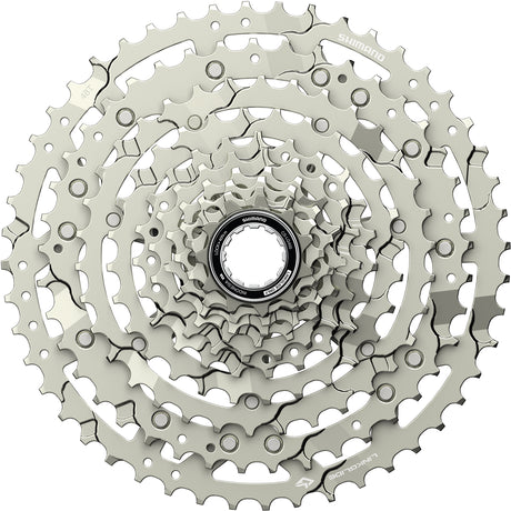 Shimano cassette CS-LG400-10 zilver