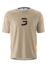 Gonso Trail Jersey | Heren fietsjersey korte mouw | jonesboro cream – aktuelle Variante