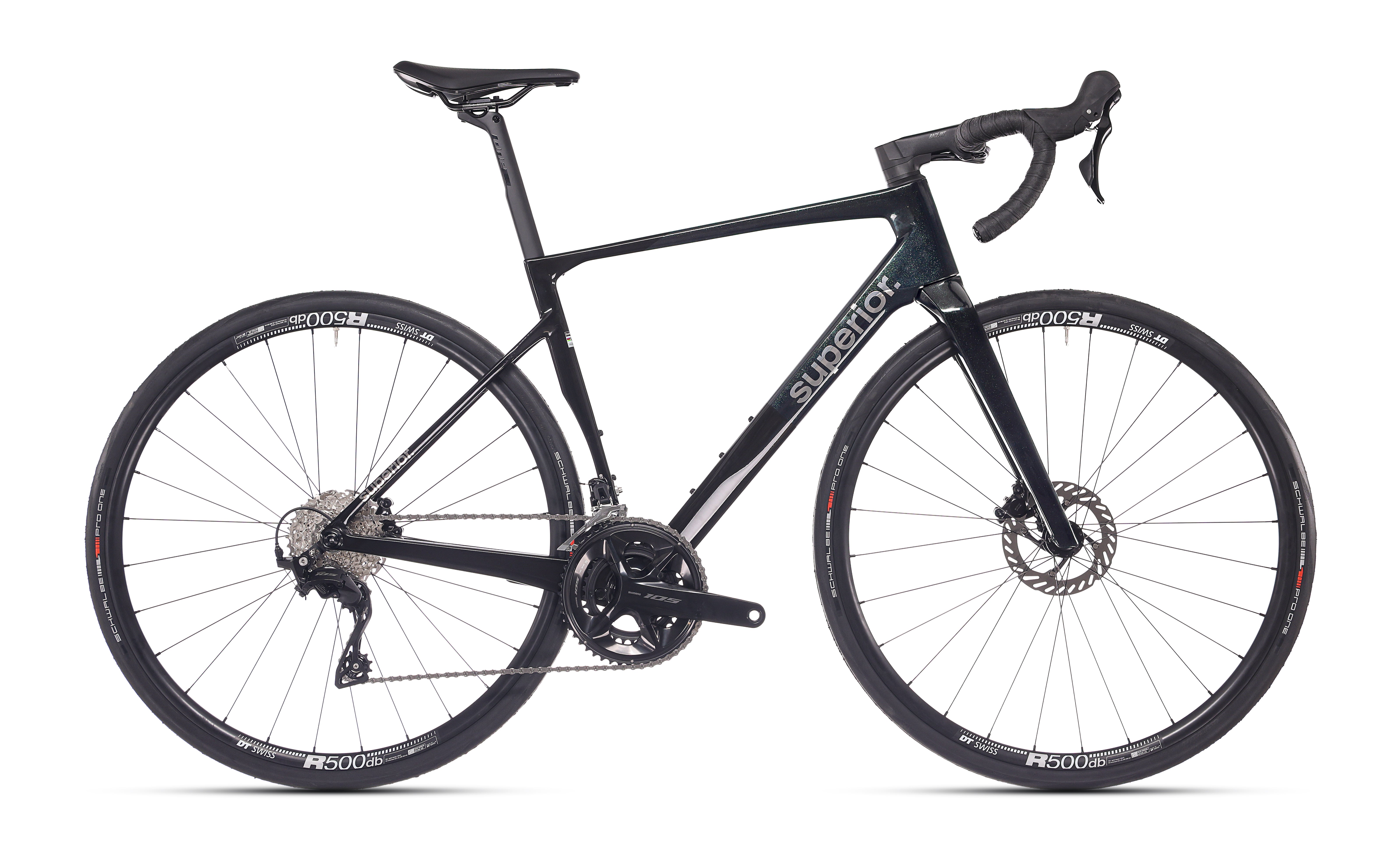 Superior XR 9.3 GF Gloss Smaragd Zwart / Carbon