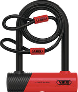 ABUS 420K/150HB140 Ultimate Mini beugelslot rood