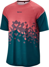 Gonso Mesores korte mouwen fiets shirt heren roze/blauw