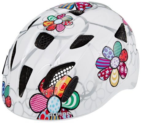 Alpina Ximo Flash helm kinderen wit/multicolor