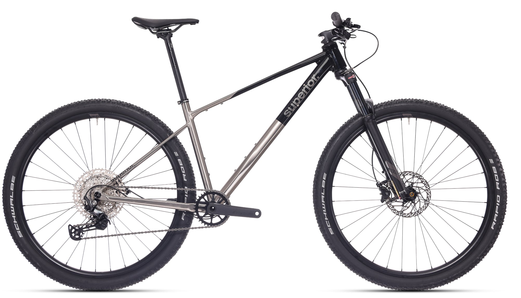 Superior XP 6.1 Gloss Brush Alu / Zwart