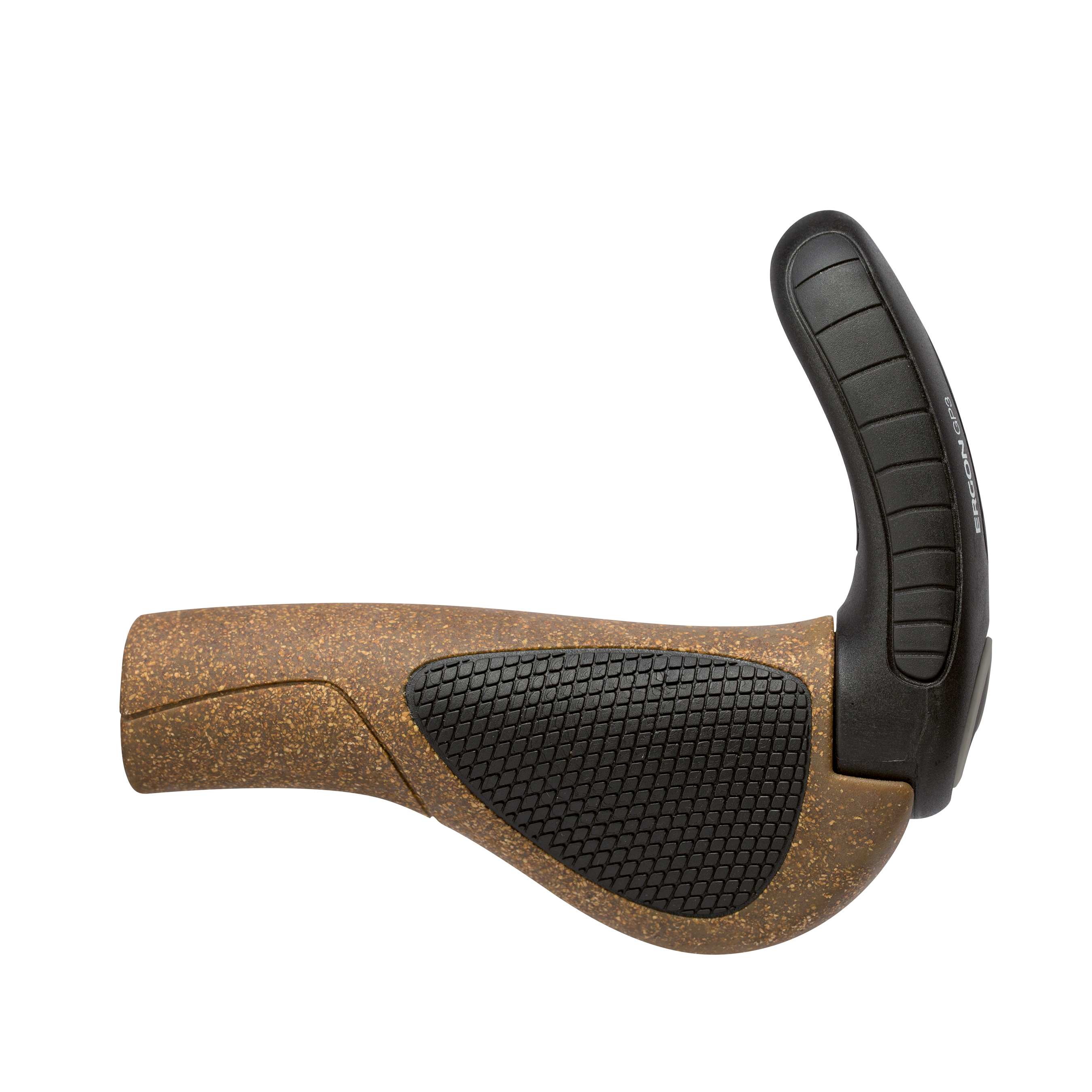 Ergon GP3 BioKork handvatten bruin/zwart