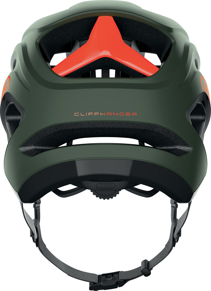 Abus Mountainbike Helm CliffHanger dennen groen