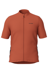 Cube GRAVEL Shirt Full Zip CARGO korte mouw rood