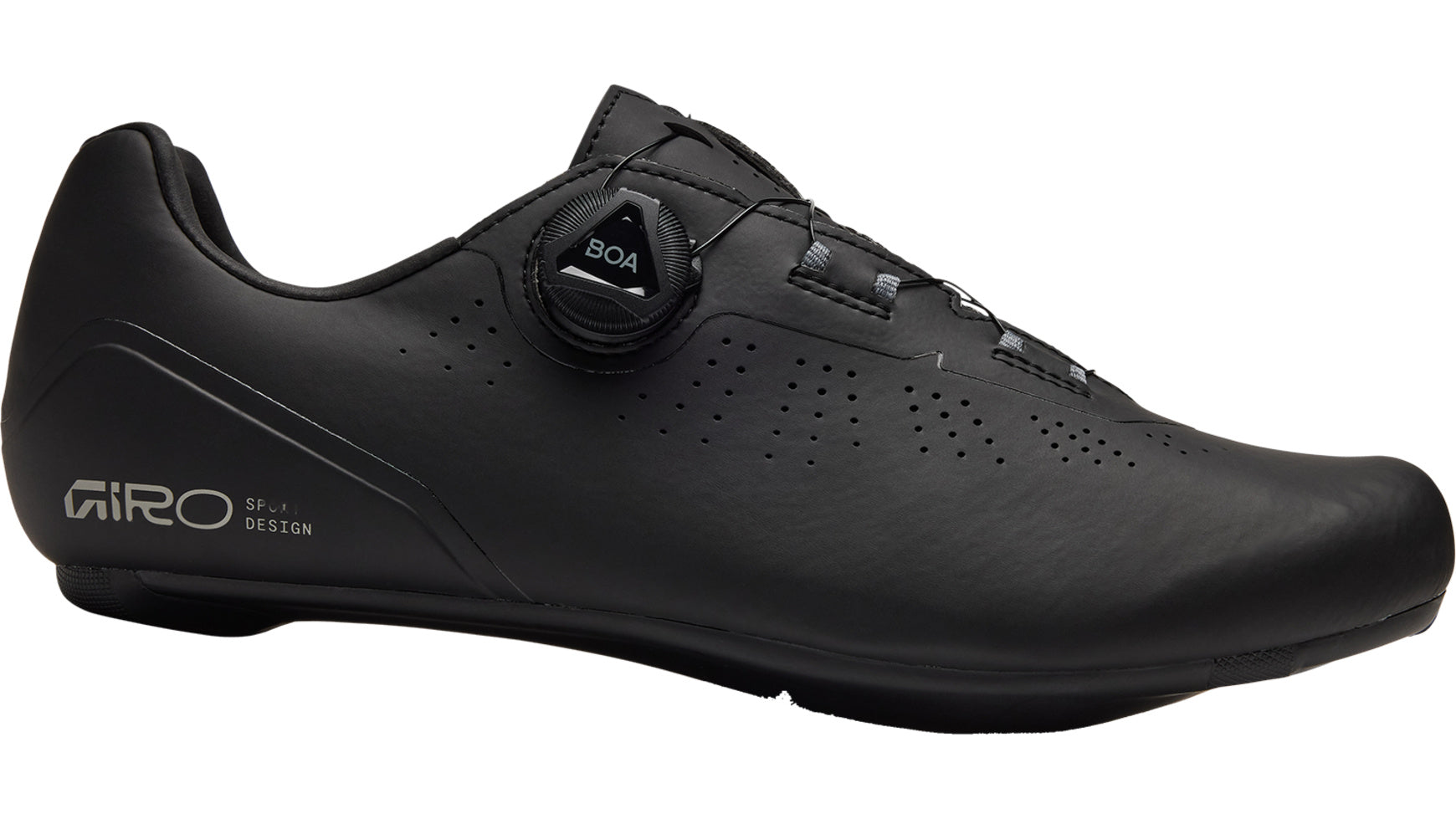 Giro Cadet II racefietsschoenen black