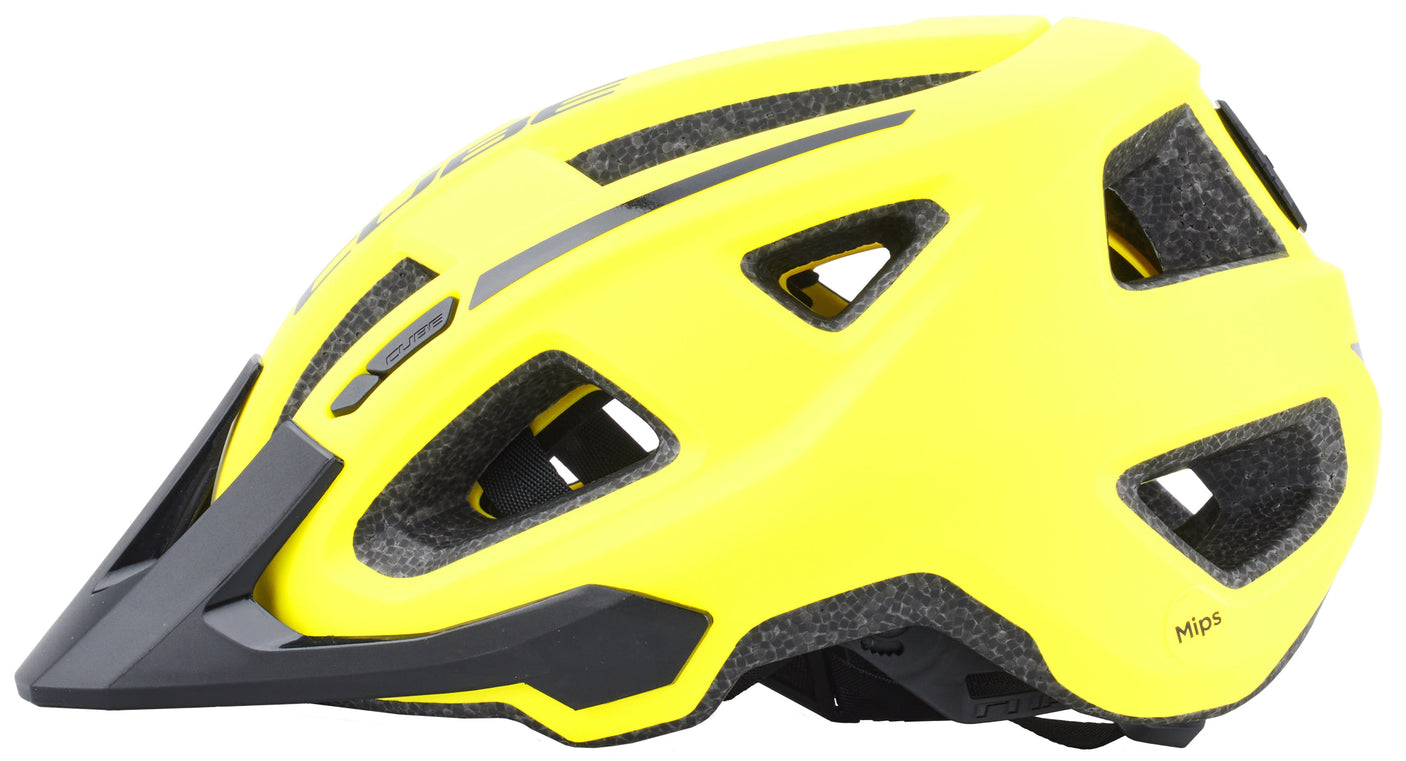 CUBE Helm FLEET geel