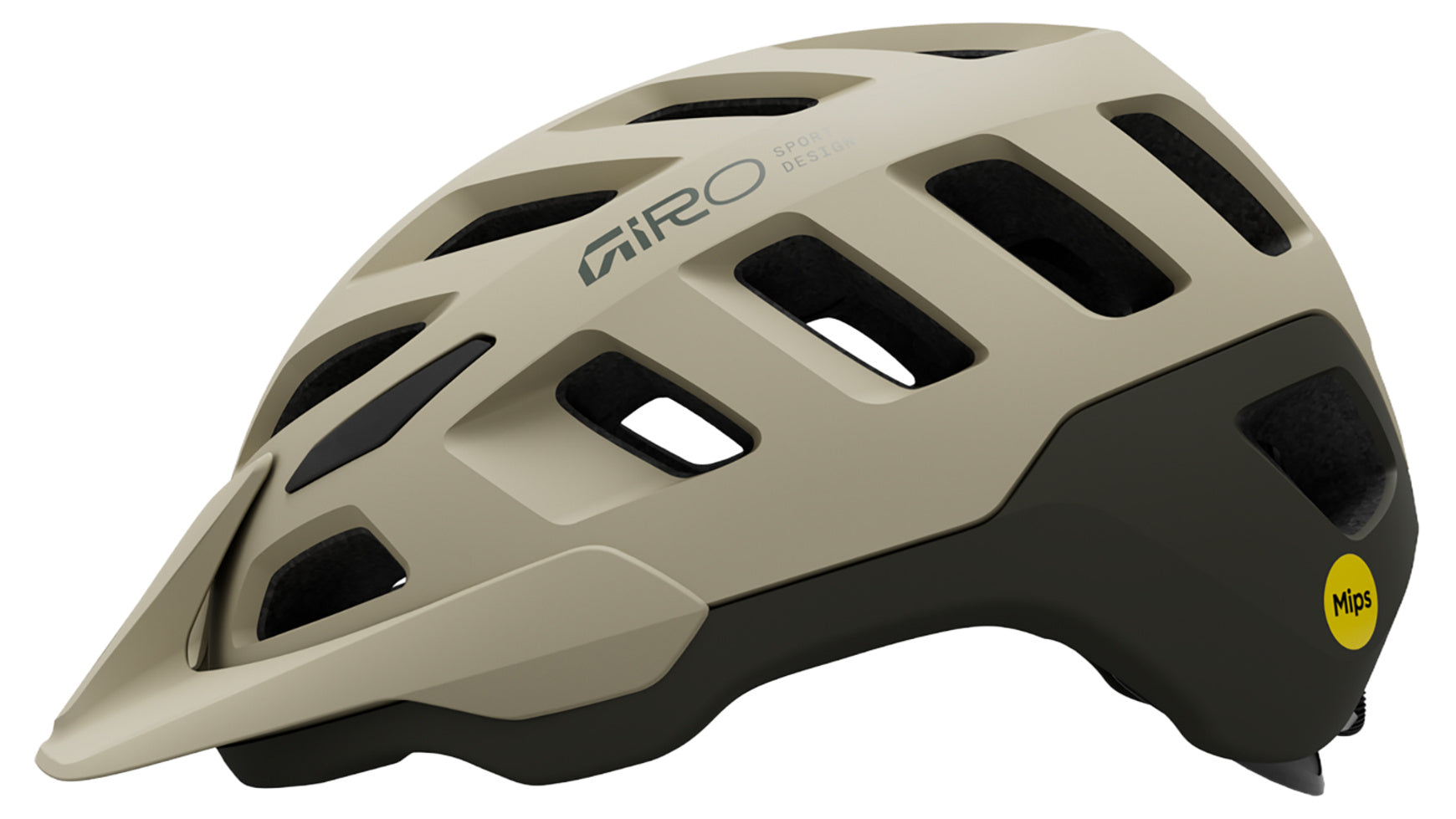 Giro Radix Mips MTB-helm mat steengrijs