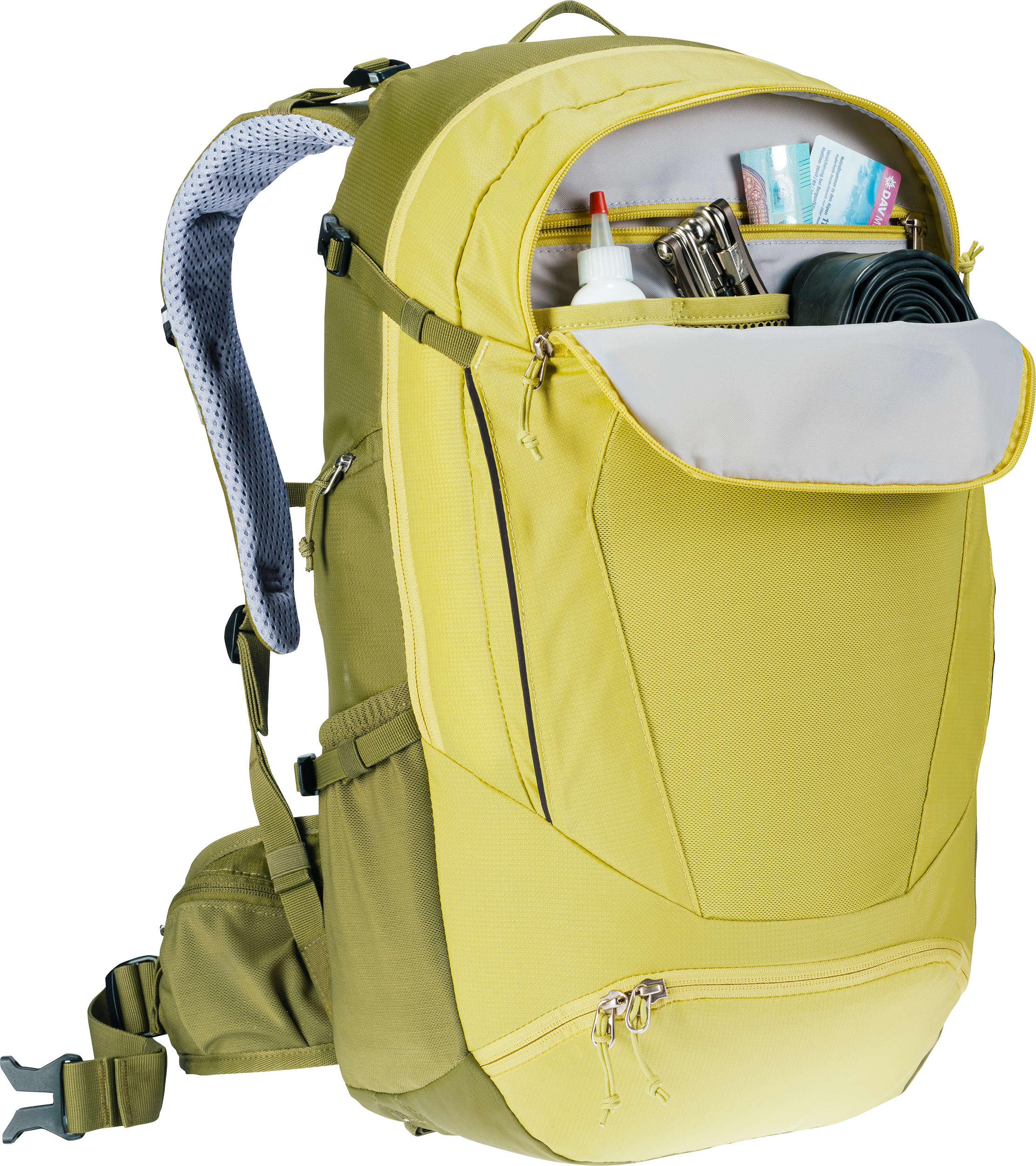 deuter Trans Alpine 30 fietsrugzak sprout-cactus