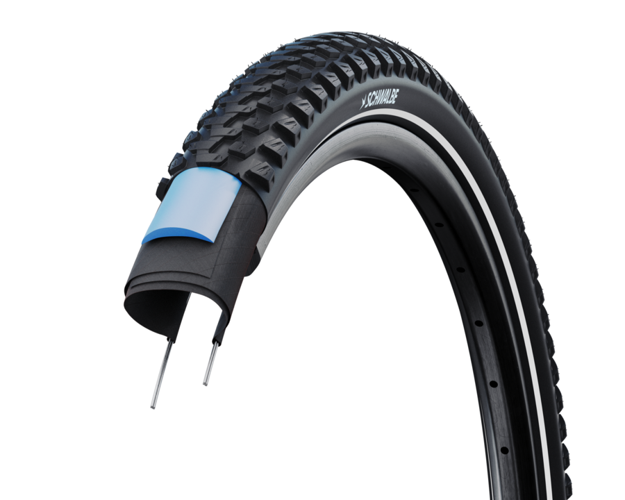 Schwalbe MARATHON PLUS MTB SmartGuard ADDIX 27.5" Tubeless Ready 57-584 reflex zwart