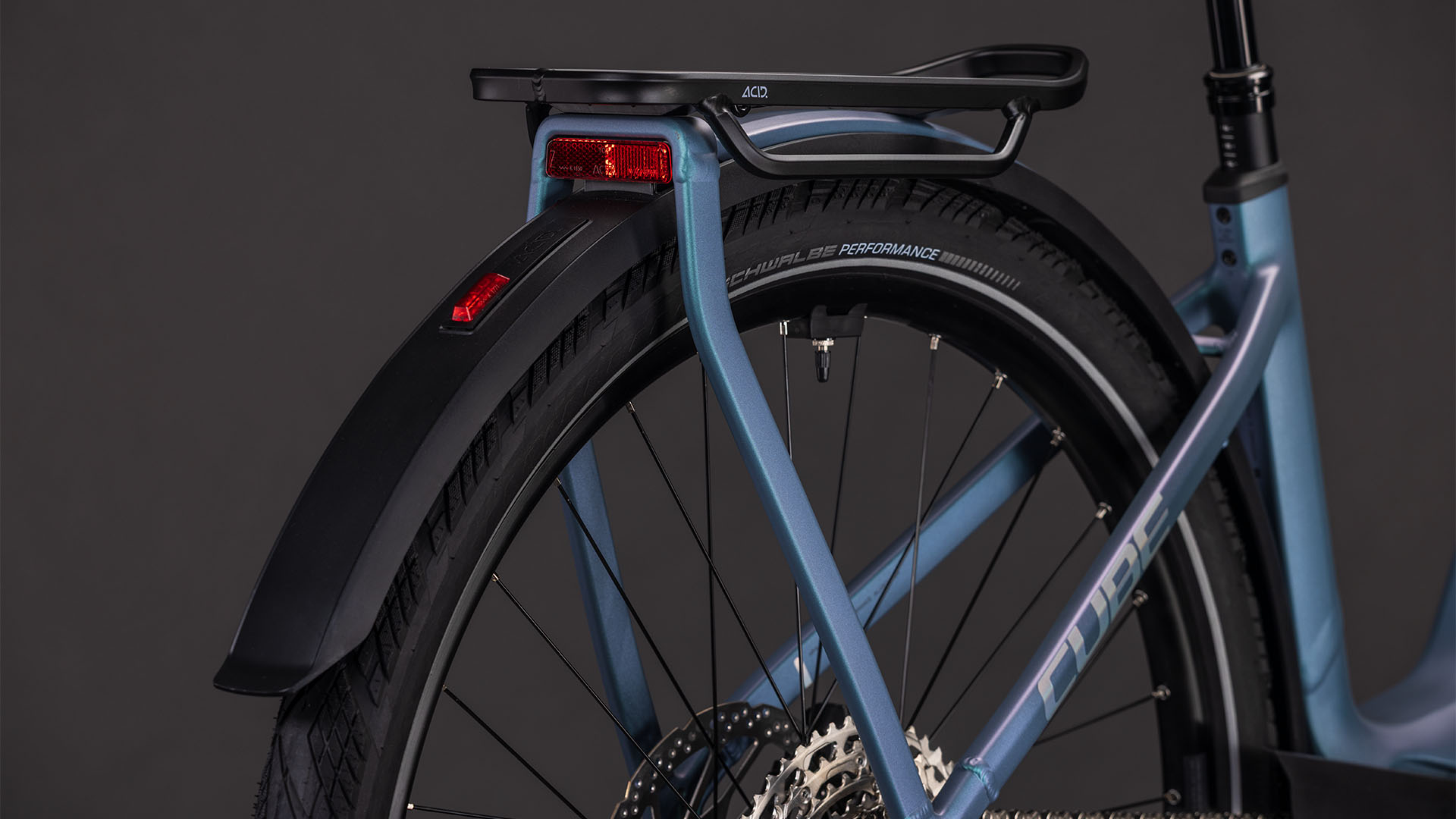 Cube Kathmandu Hybrid EXC 800 Wave smaragdgroen´n´prism