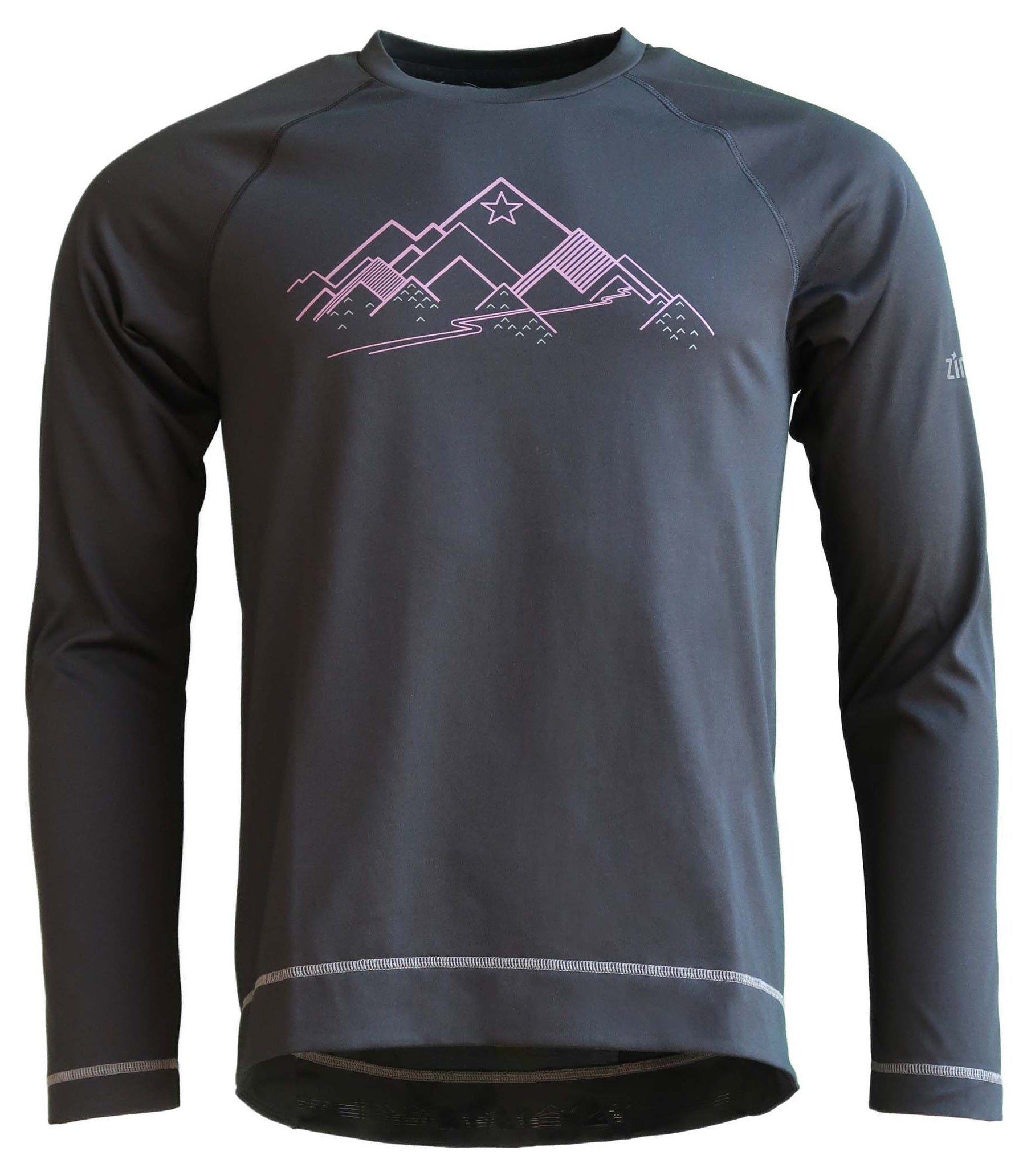 Zimtstern PureFlowz Eco Shirt LS Heren Pirate Black