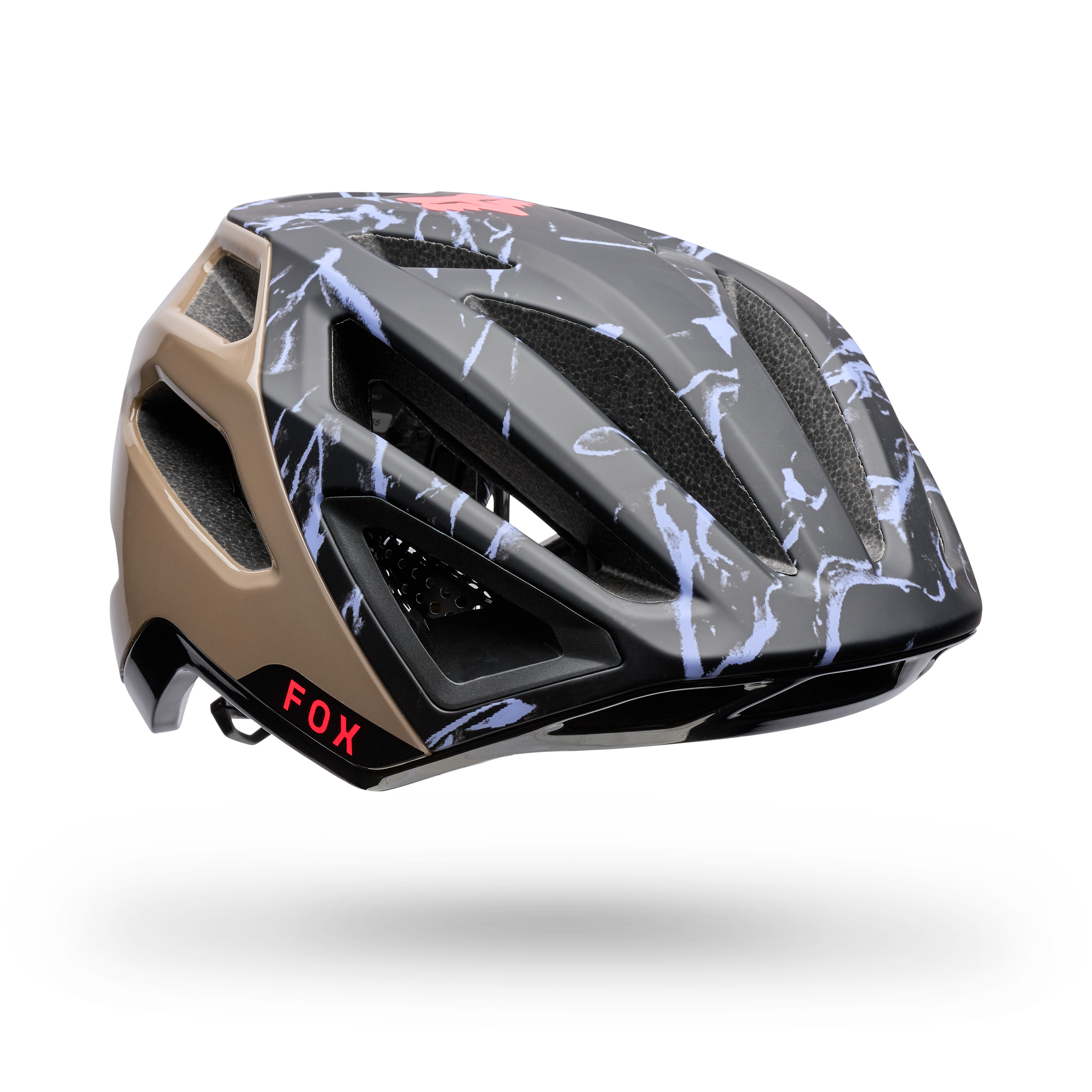 Fox Crossframe Pro Quest MTB-helm Notenbruin