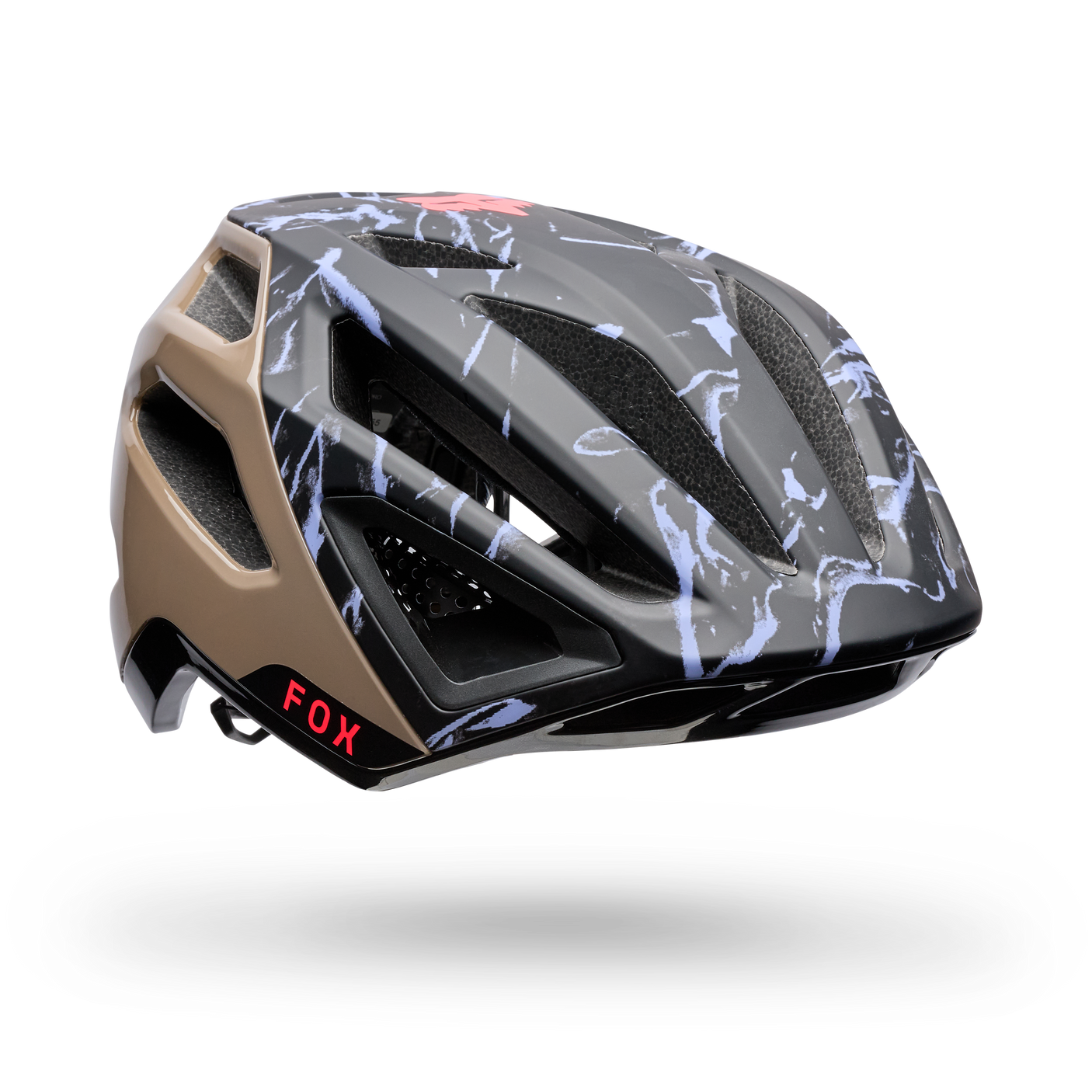 Fox Crossframe Pro Quest MTB-helm Notenbruin